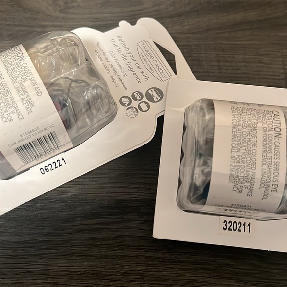 TWO Yankee Candle Car Jar Ultimate variety packs (3 scents each) NEW! - Picture 7 of 7